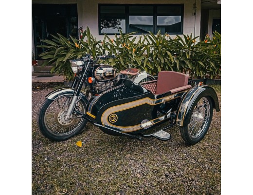 Sidecar Kit for Royal Enfield Black Touring Edition